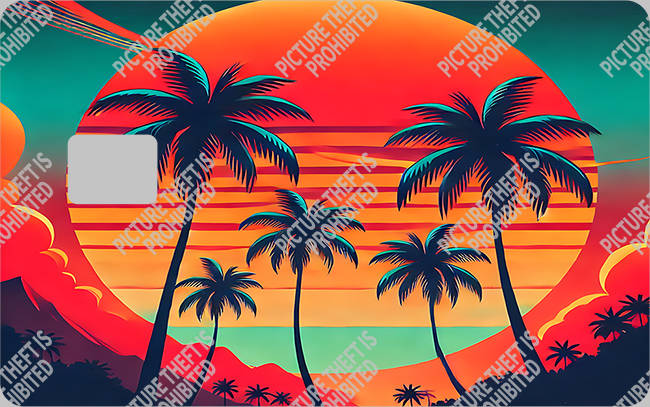 Bank  Card Sticker-BC-2445